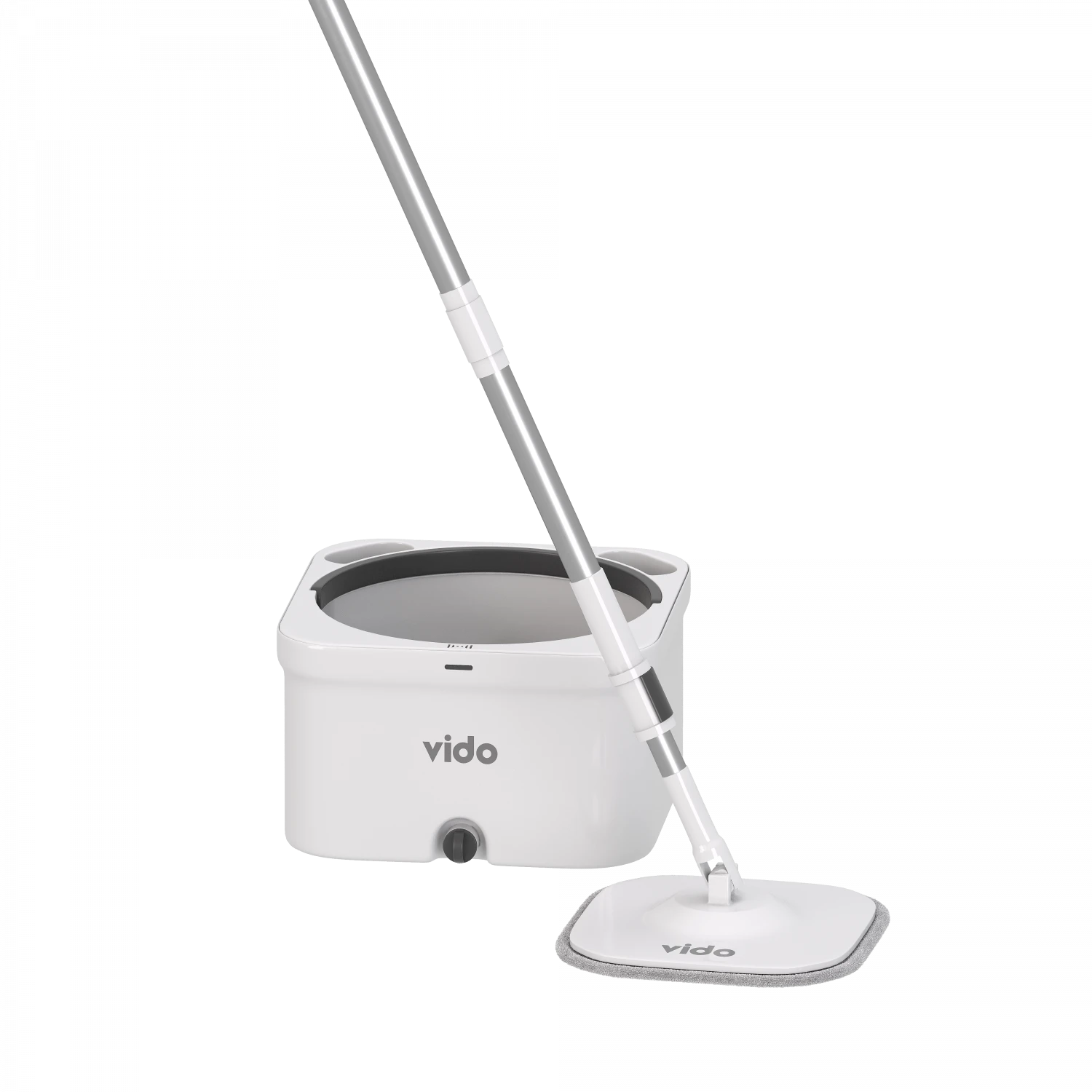 Ведро с шваброй квадратное